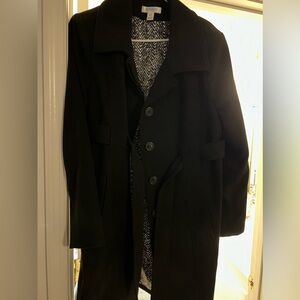 Gorgeous wool maternity coat